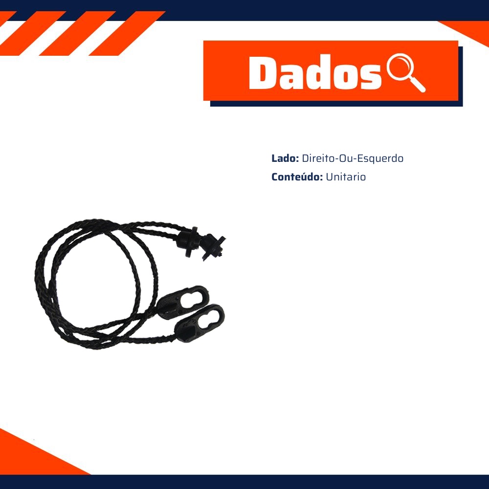 Cordão do Tampão para Ford Fiesta - Universal Automotive - 31321