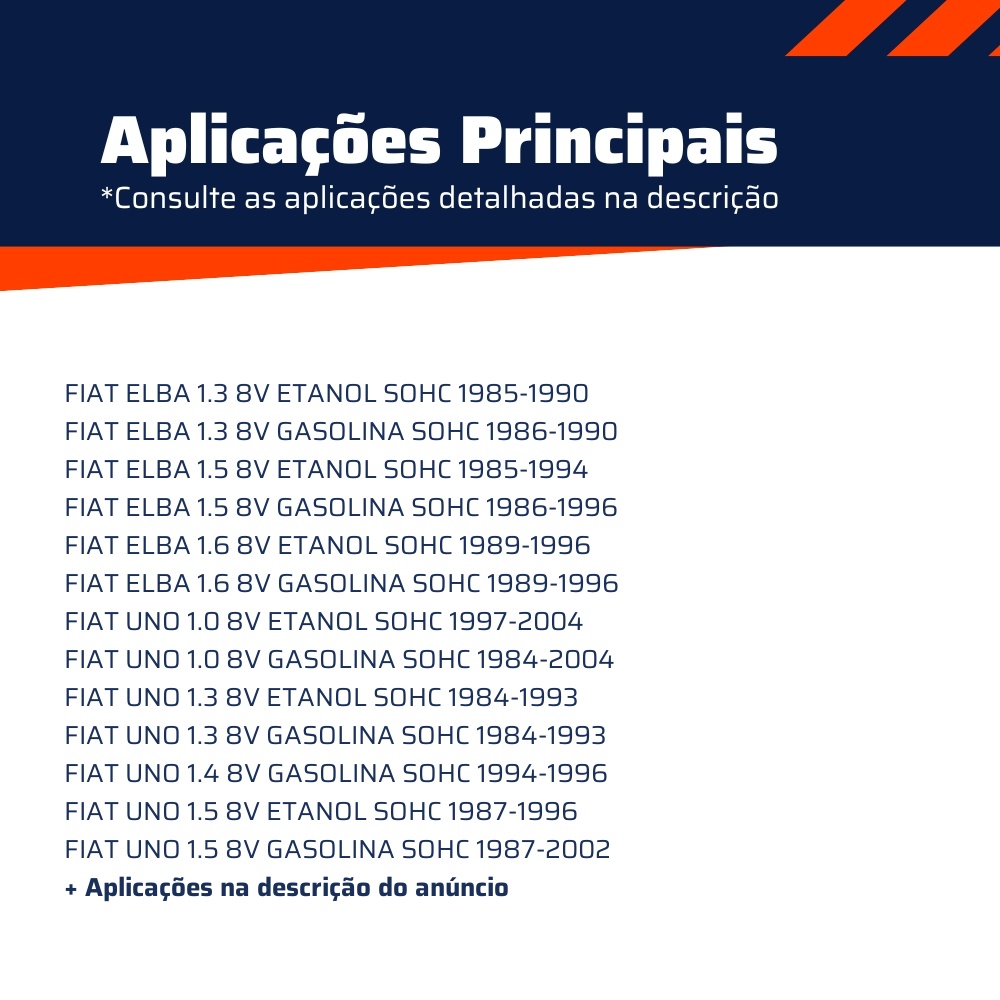 Chave sem Segredo para Fiat Elba e Uno - Universal Automotive - 60863