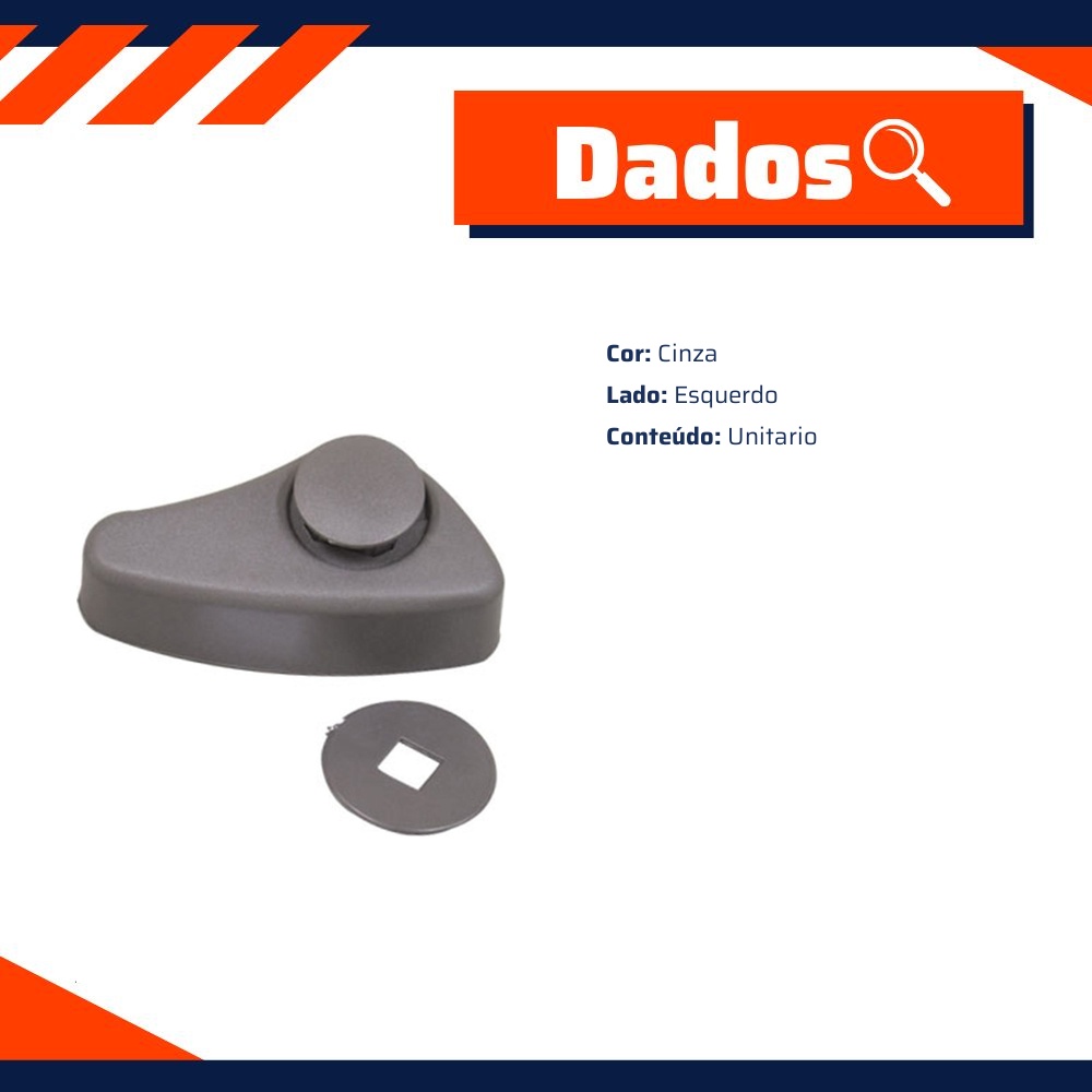 Manopla Reguladora do Banco para Renault CLIO - Universal Automotive - 11263
