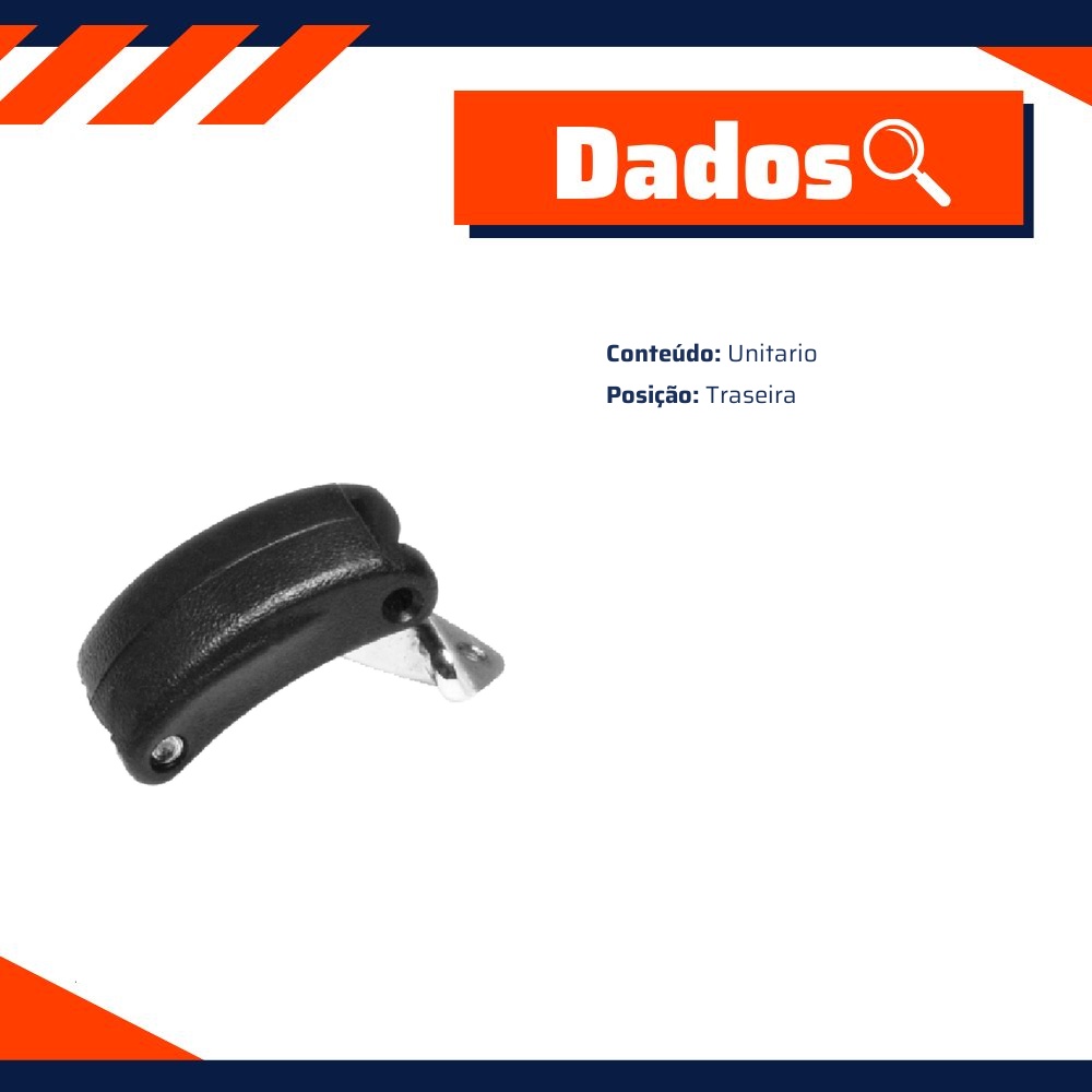 Trinco da Janela Basculante Lateral para Chevrolet Caravan - Universal Automotive - 40119