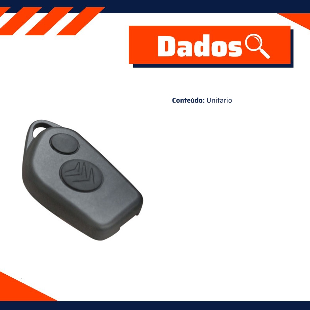 Capa do Telecomando 2 Botões para Citroen Berlingo e Xsara Picasso - Universal Automotive - 14029