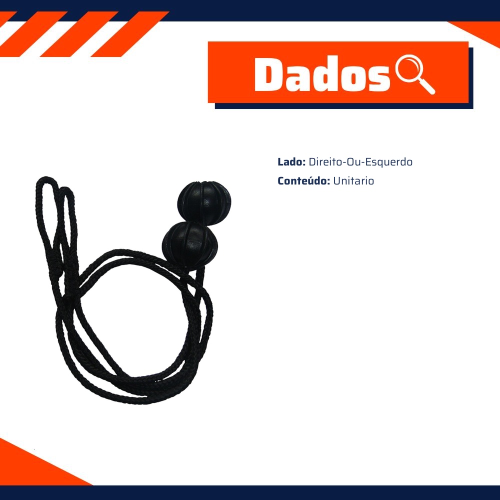 Cordão do Tampão para Volkswagen Parati e Polo - Universal Automotive - 23025