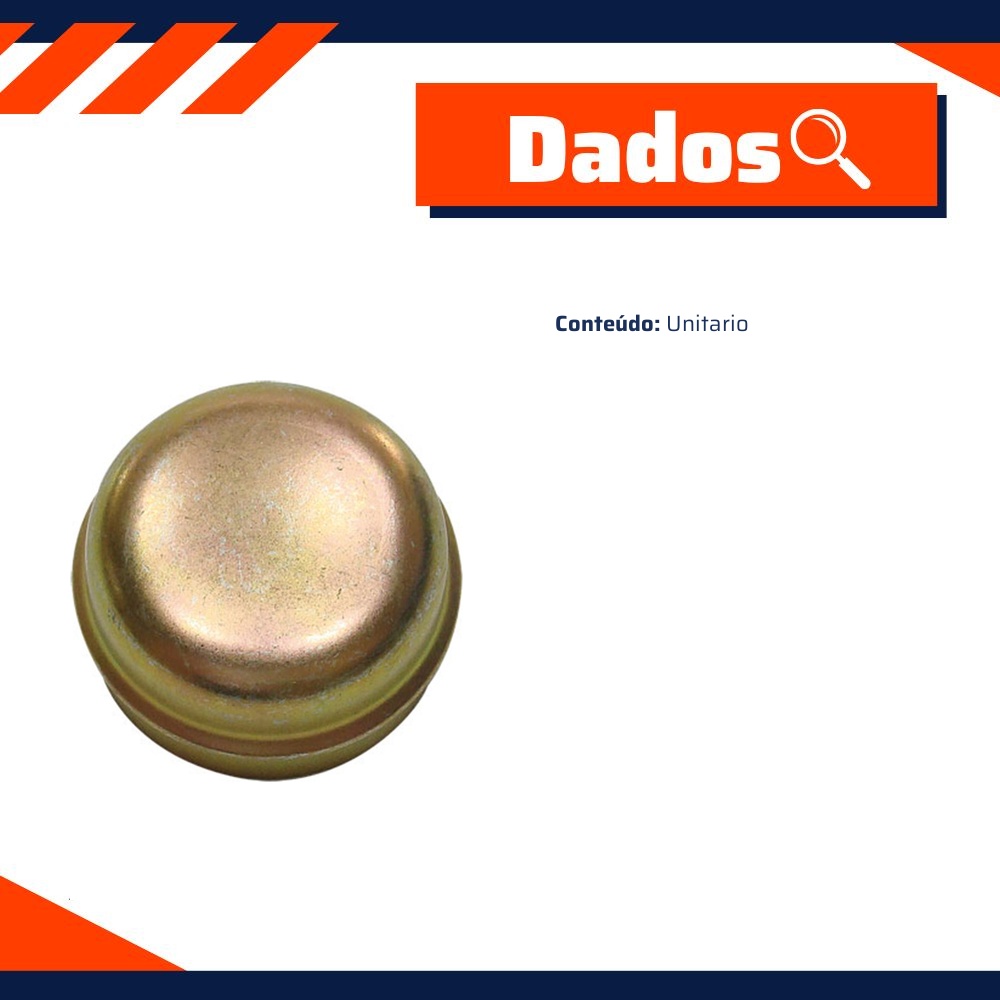Calota do Cubo da Roda para ASIA Topic e KIA Besta - Universal Automotive - 11658