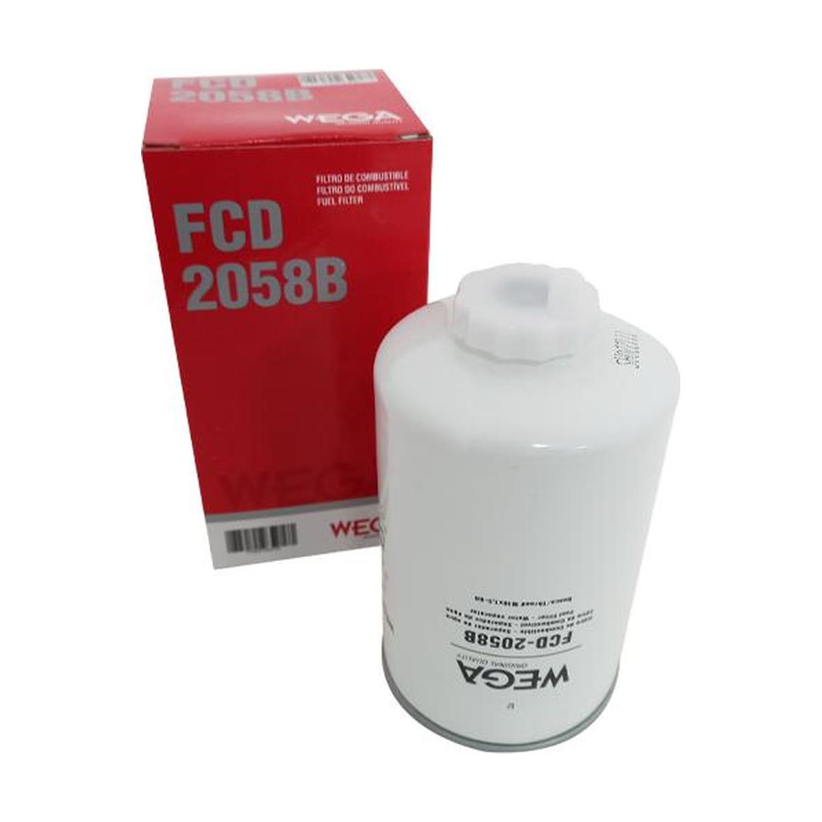 Filtro de Combustível - Wega - FCD-2058B