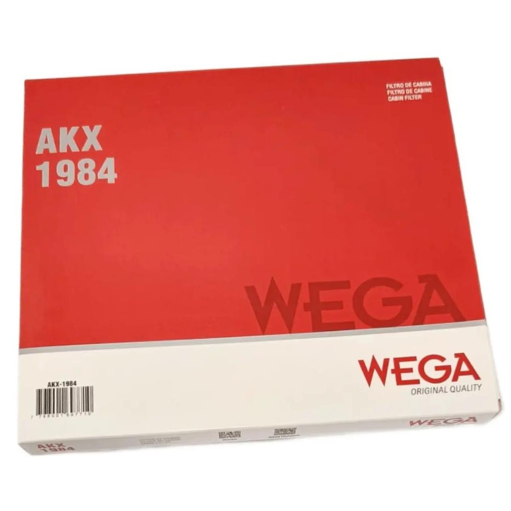 FIltro de Ar Condicionado Cabine - Wega - AKX-1984