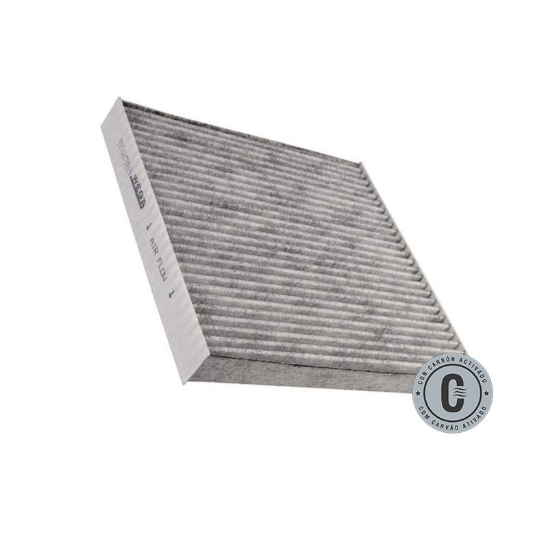 FIltro de Ar Condicionado Cabine com Carvão Ativado - Wega - AKX-1456/C