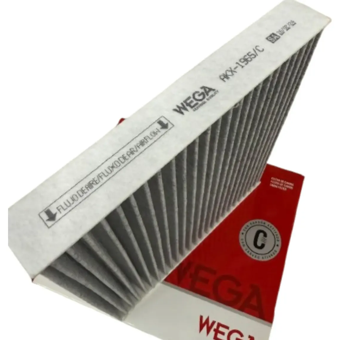 FIltro de Ar Condicionado Cabine com Carvão Ativado - Wega - AKX-1965/C