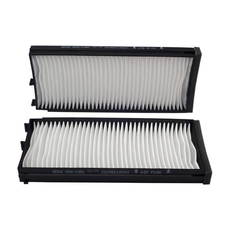 Par Filtro de Ar da Cabine para Hyundai Terracan - Wega - AKX-1981
