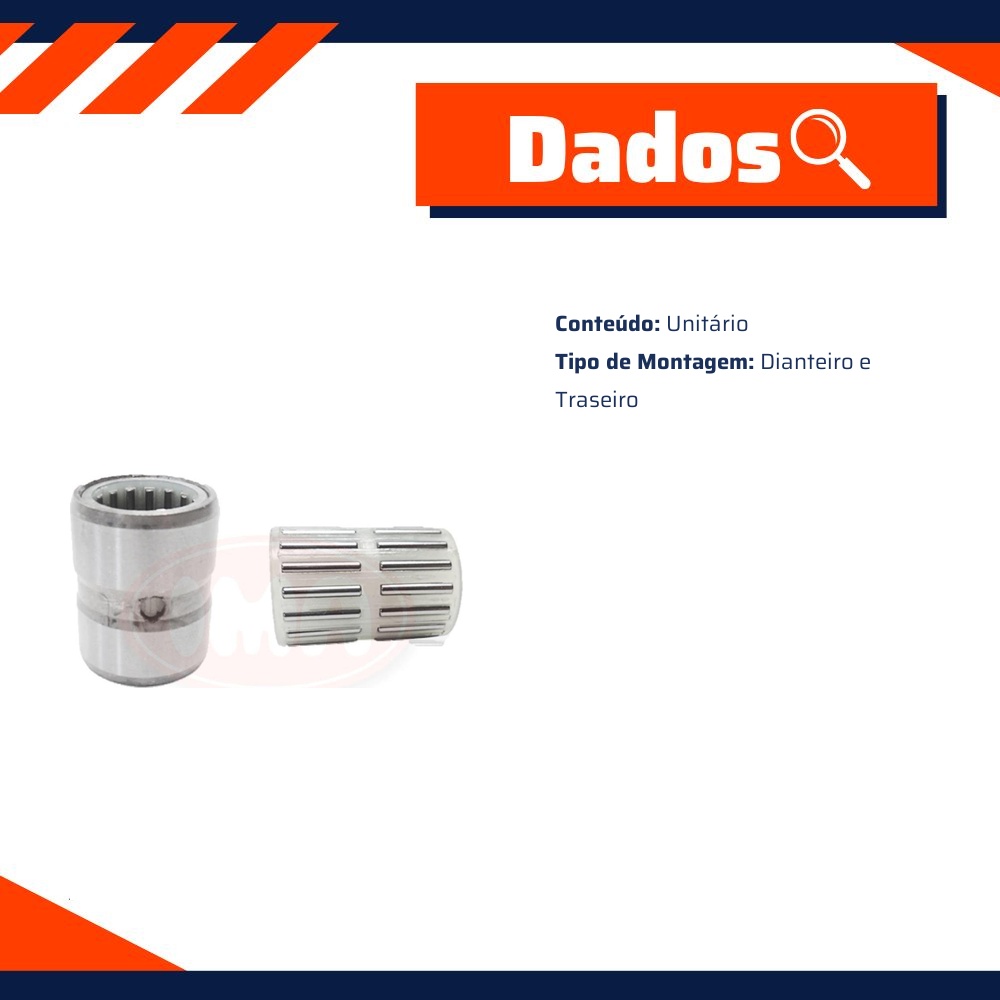 Rolamento de Agulha para Embuchamento para Volkswagen Kombi - IMA - ALR-44724