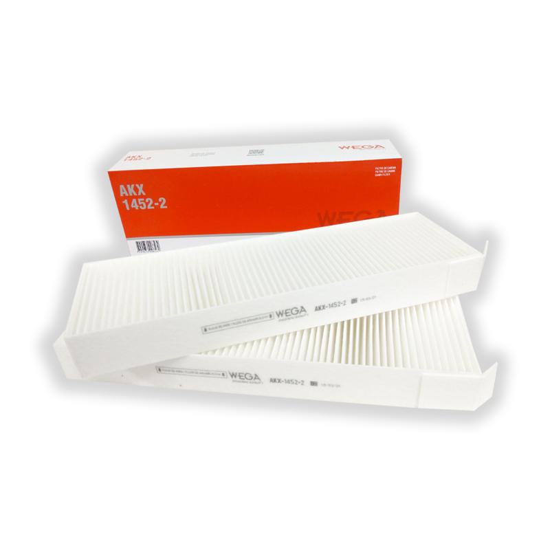 Par Filtro de Ar da Cabine para Peugeot 208 - Wega - AKX-1452-2