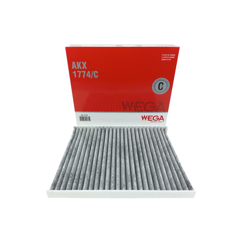 Filtro de Ar da Cabine com Carvão Ativado para JAC T6 - Wega - AKX-1774/C