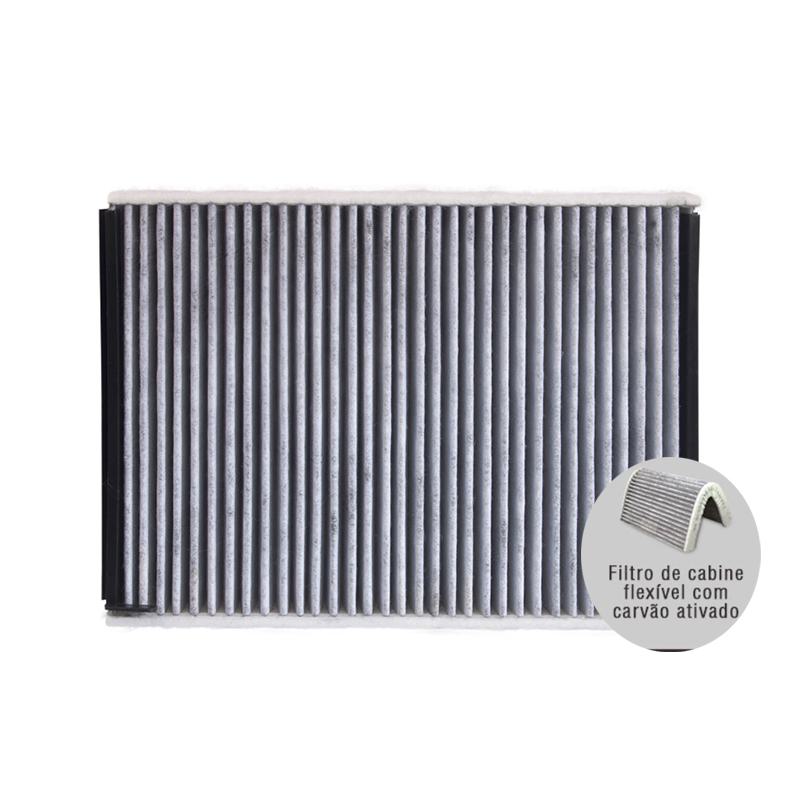 FIltro de Ar Condicionado Cabine com Carvão Ativado - Wega - AKX-1936/CF