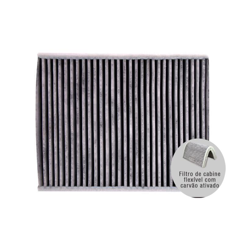 FIltro de Ar Condicionado Cabine com Carvão Ativado - Wega - AKX-35346/CF