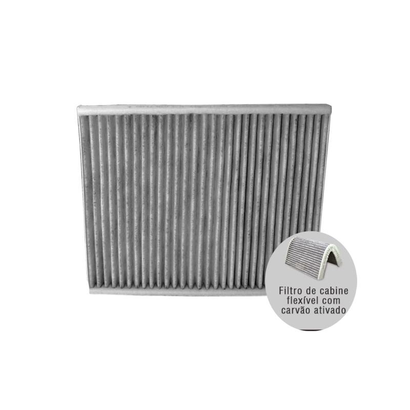 FIltro de Ar Condicionado Cabine com Carvão Ativado - Wega - AKX-35347/CF