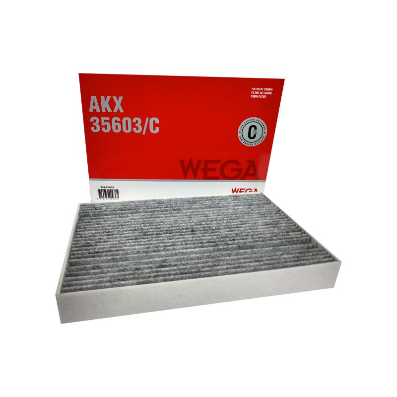 FIltro de Ar Condicionado Cabine com Carvão Ativado - Wega - AKX-35603/C
