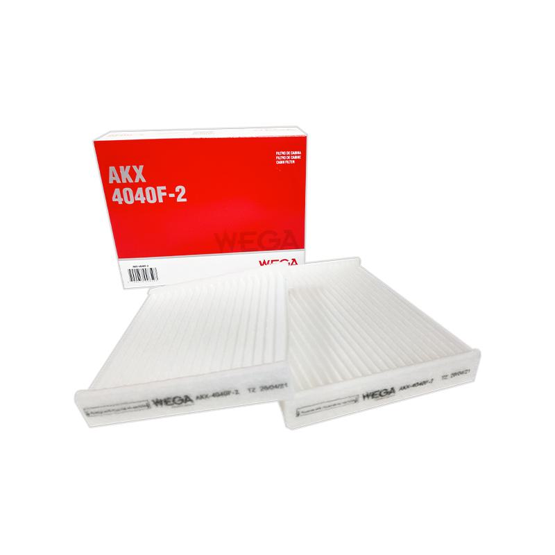 Par FIltro de Ar Condicionado Cabine - Wega - AKX-4040F-2