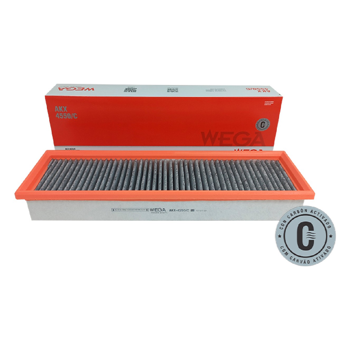 FIltro de Ar Condicionado Cabine - Wega - AKX-4550