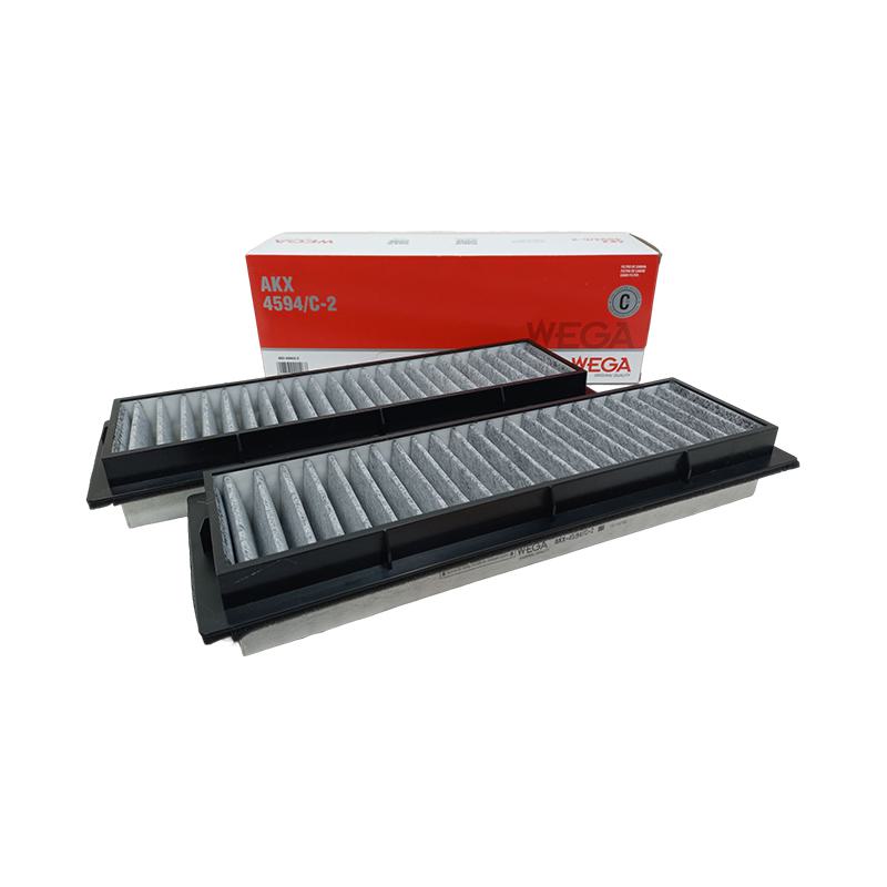 Par FIltro de Ar Condicionado Cabine com Carvão Ativado - Wega - AKX-4594/C-2