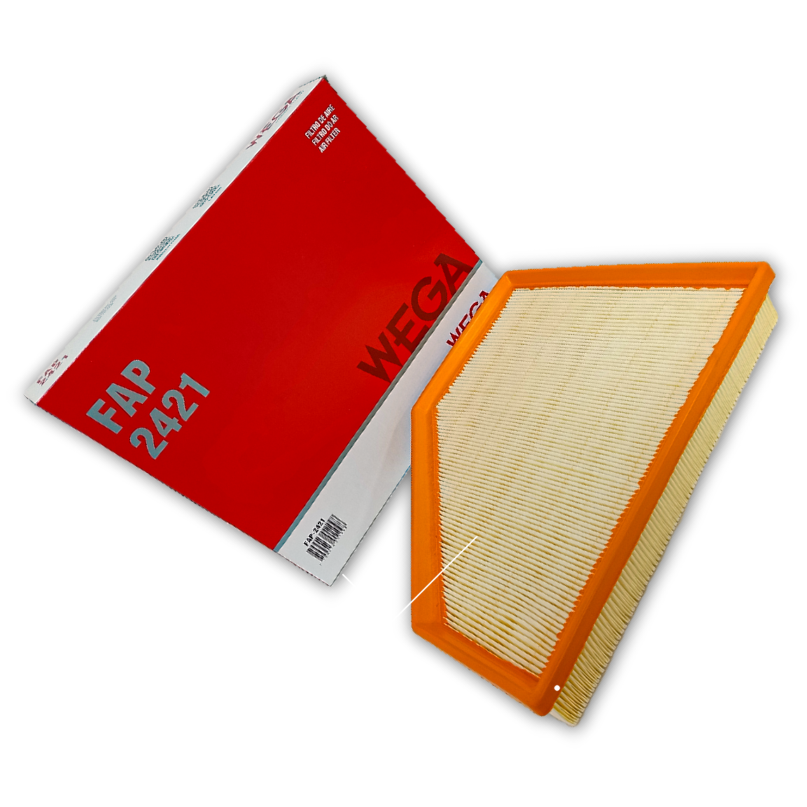 Filtro de Ar do Motor - Wega - FAP-2421