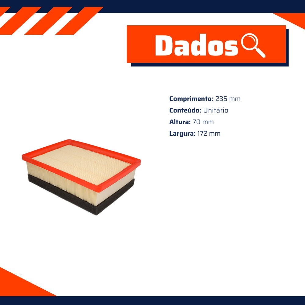Filtro de Ar para Peugeot 408 - Wega - FAP-9020
