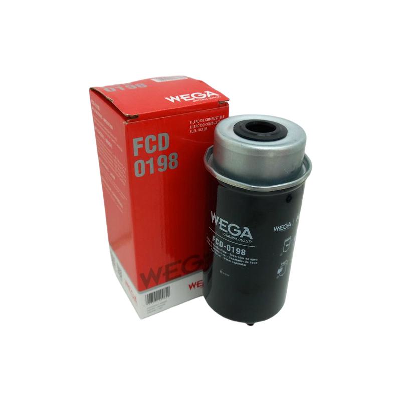 Filtro de Combustível com Dreno - Wega - FCD-0198