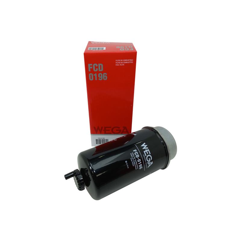 Filtro de Combustível com Dreno - Wega - FCD-0196
