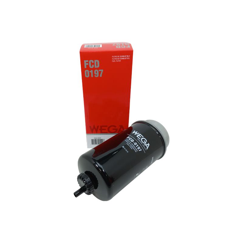 Filtro de Combustível com Dreno - Wega - FCD-0197
