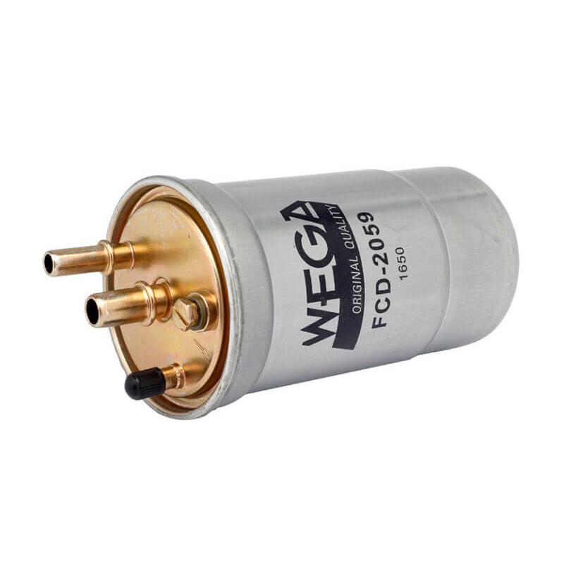 Filtro de Combustível com Dreno para Mercedes-Benz Lo-712 Lo-812 - Wega - FCD-2059