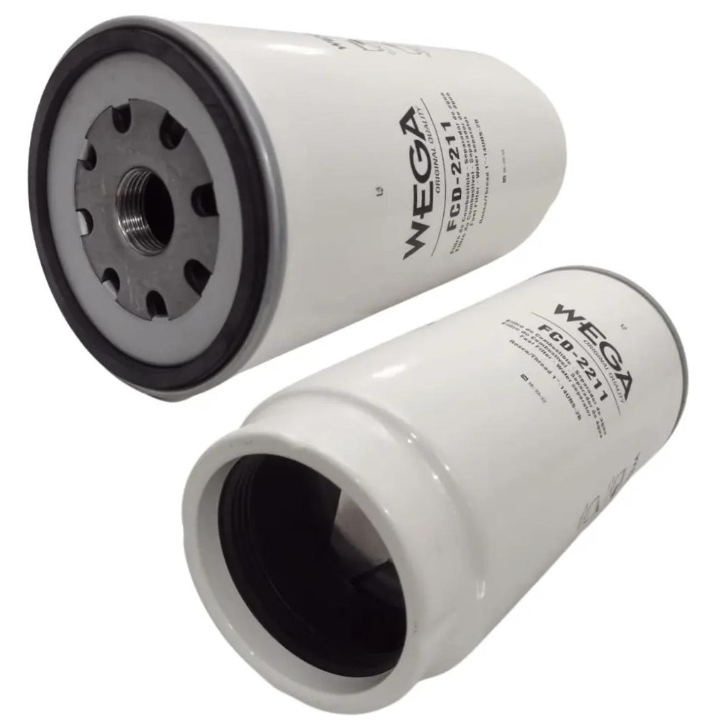 Filtro de Combustível Separador de Água sem Copo para Sinotruk Howo 380 - Wega - FCD-2211