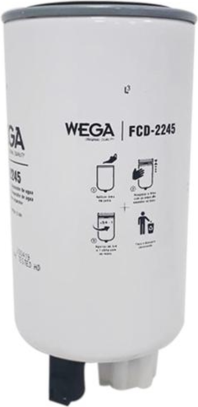 Filtro de Combustível para Foton Aumark - Wega - FCD-2245