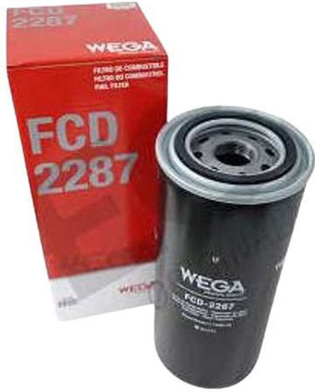 Filtro de Combustível com Dreno - Wega - FCD-2287