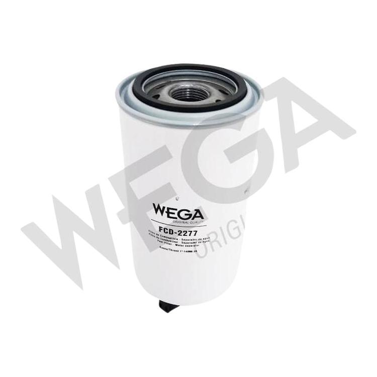 Filtro de Combustível com Dreno - Wega - FCD-2277