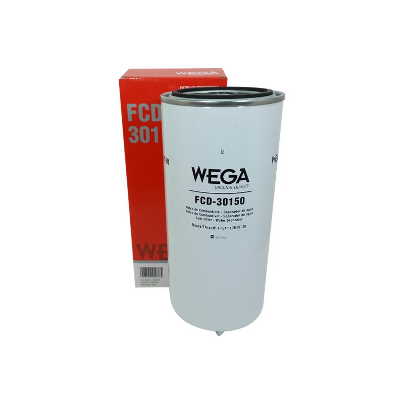 Filtro de Combustível com Dreno - Wega - FCD-30150
