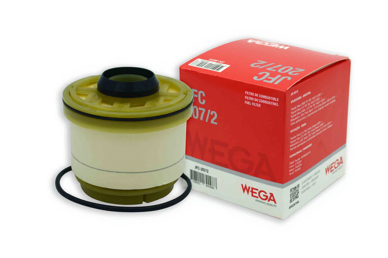 Filtro de Combustível - Wega - JFC-207/2