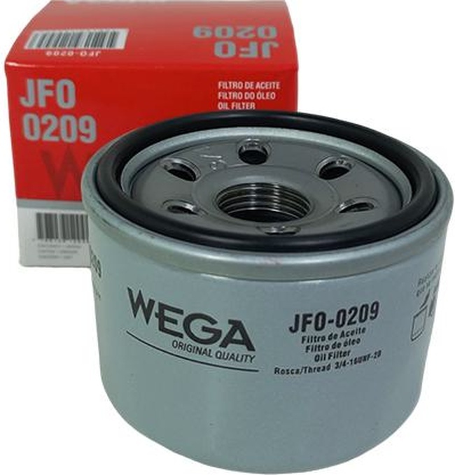 Filtro Blindado de Óleo Lubrificante - Wega - JFO-0209