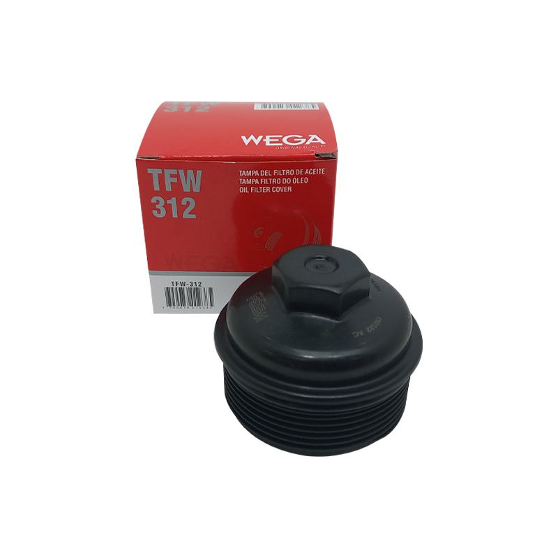 Tampa do Filtro de Óleo Lubrificante para Chevrolet Captiva e Malibu - Wega - TFW-312