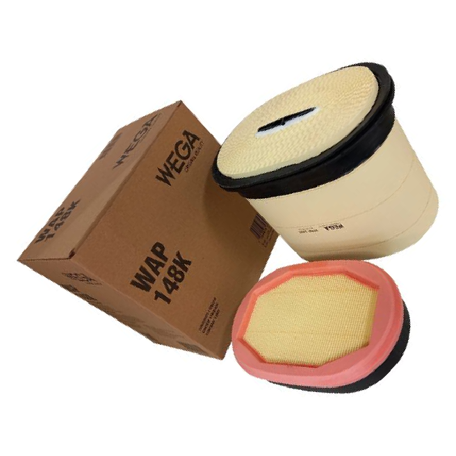 Filtro de Ar Primário e Secundário do Motor - Wega - WAP-148K