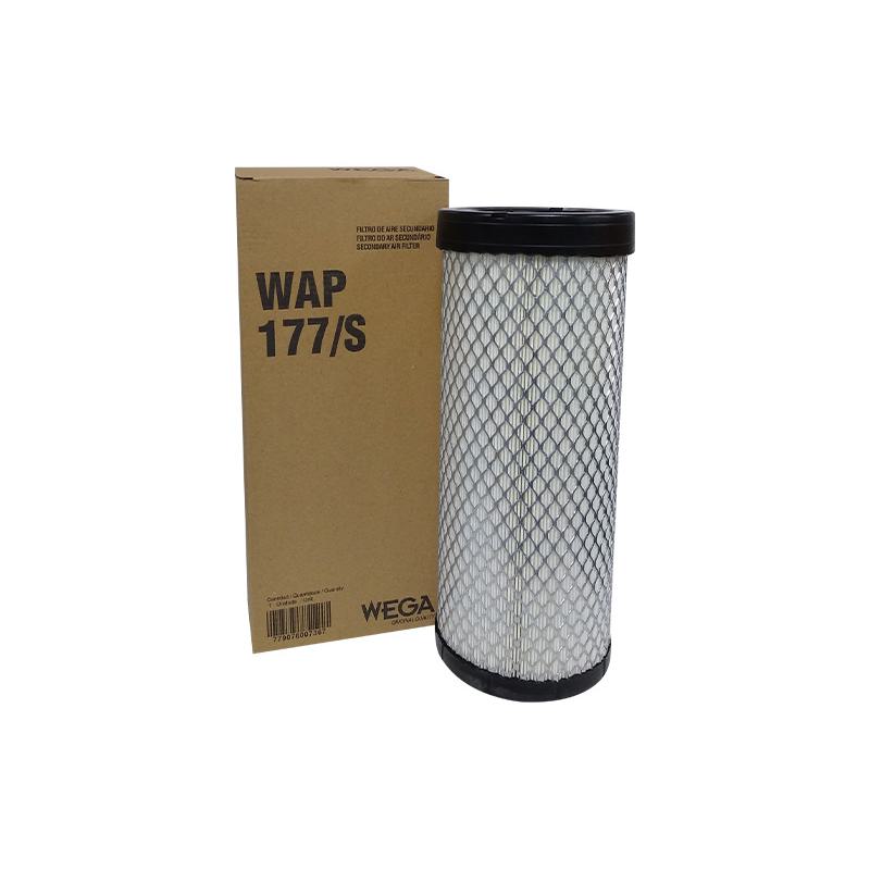 Filtro de Ar Secundário do Motor - Wega - WAP-177/S