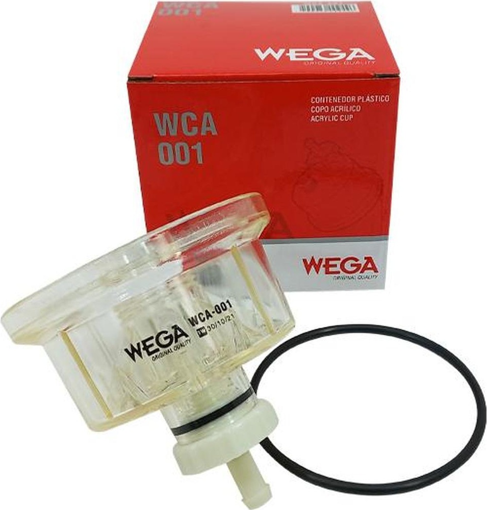 Copo do Filtro de Combustível Separador de Água - Wega - WCA-001