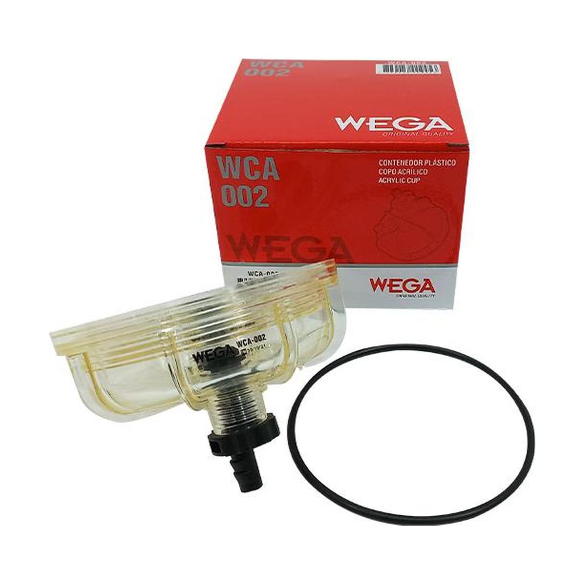 Copo do Filtro de Combustível Separador de Água - Wega - WCA-002