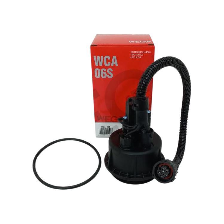 Copo do Filtro de Combustível Separador de Água - Wega - WCA-06S