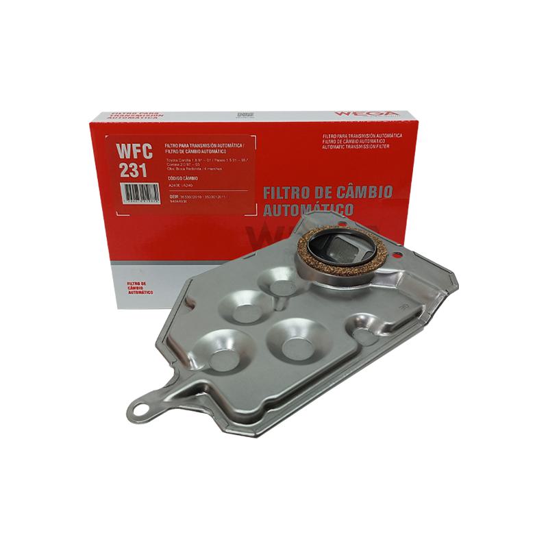 Filtro de Óleo do Câmbio Automático para Toyota Corolla - Wega - WFC-231