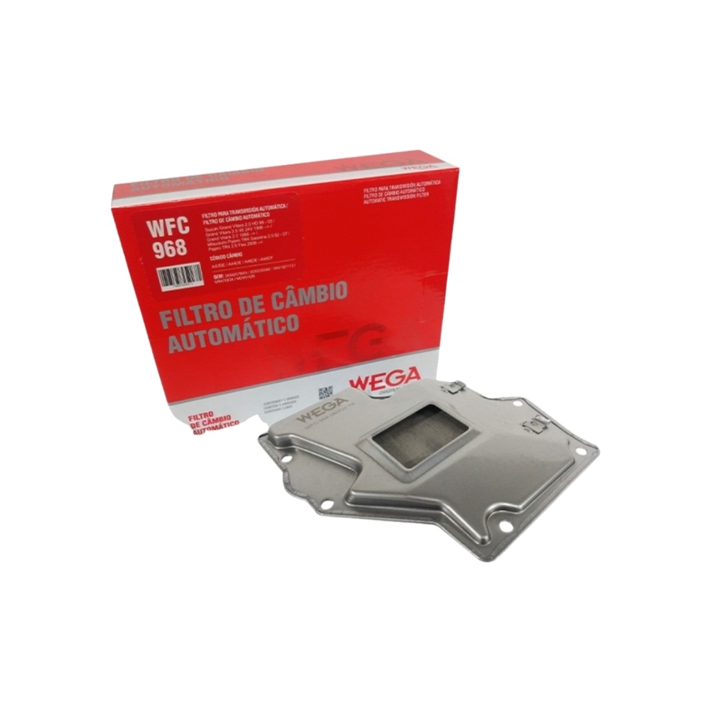 Filtro de Óleo do Câmbio Automático - Wega - WFC-998