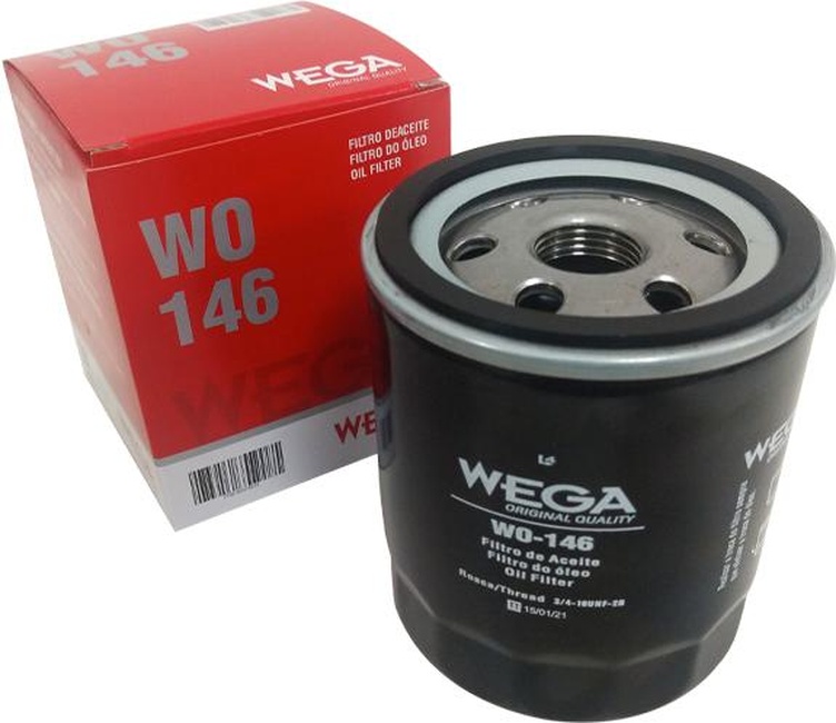 Filtro Blindado de Óleo Lubrificante - Wega - WO-146