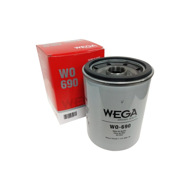 Filtro Blindado de Óleo Lubrificante - Wega - WO-690