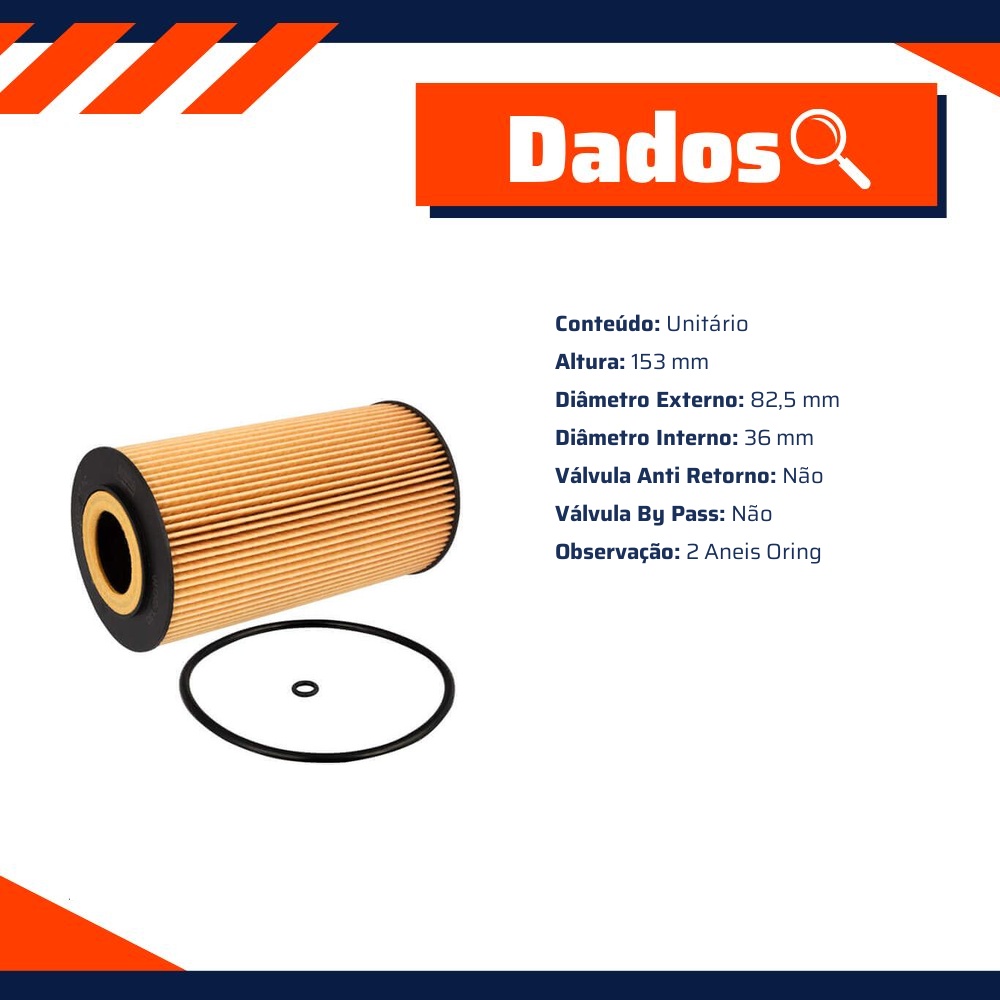 Filtro de Óleo Lubrificante para Ford Ranger e Troller T4 - Wega - WOE-130