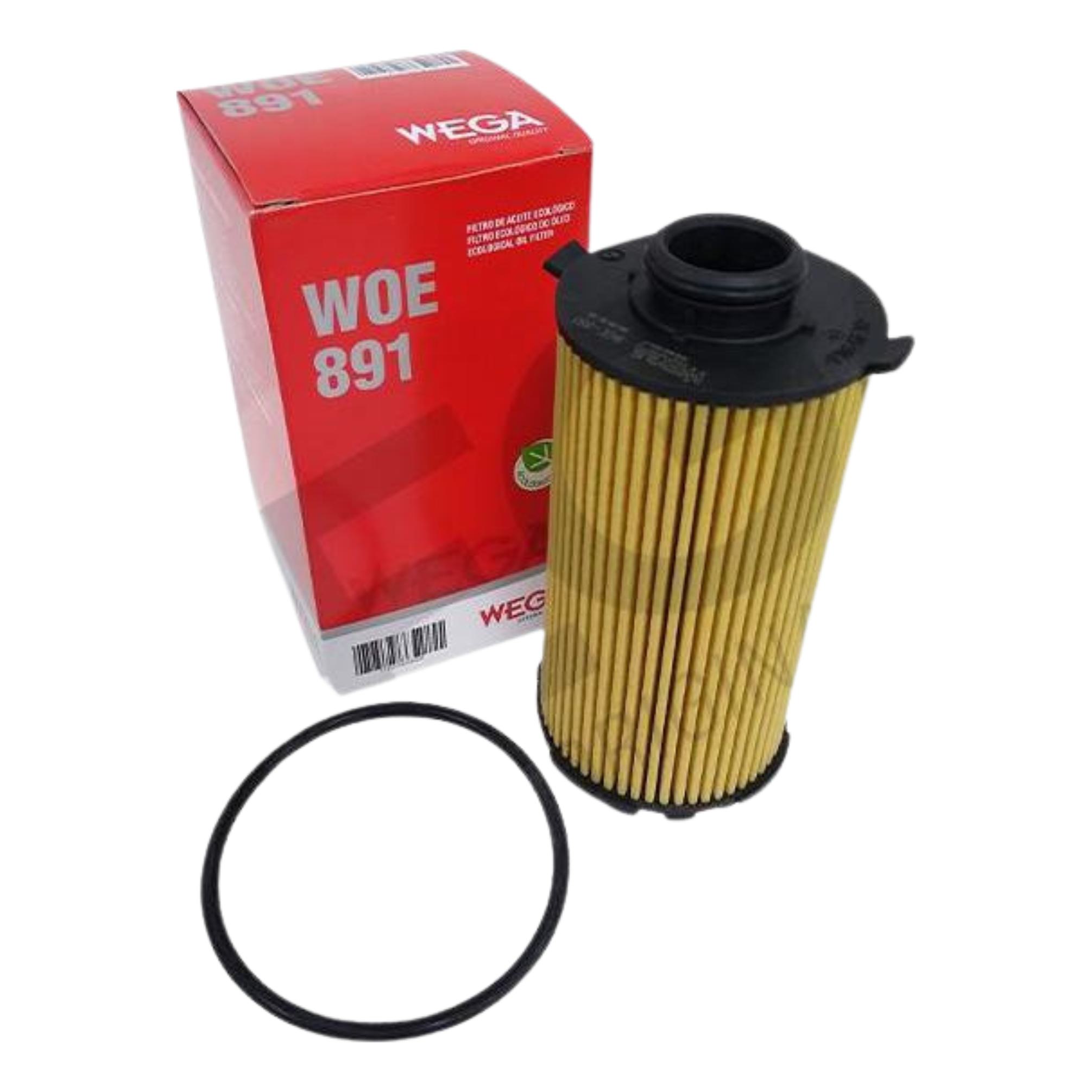 Filtro de Óleo Lubrificante - Wega - WOE-891