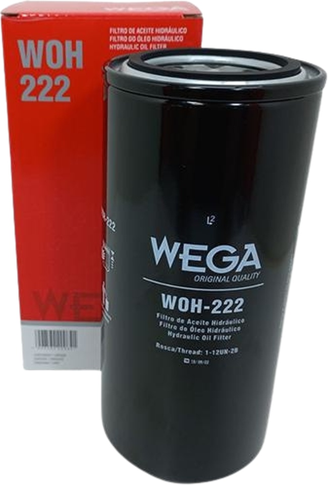 Filtro de Óleo Hidráulico - Wega - WOH-222