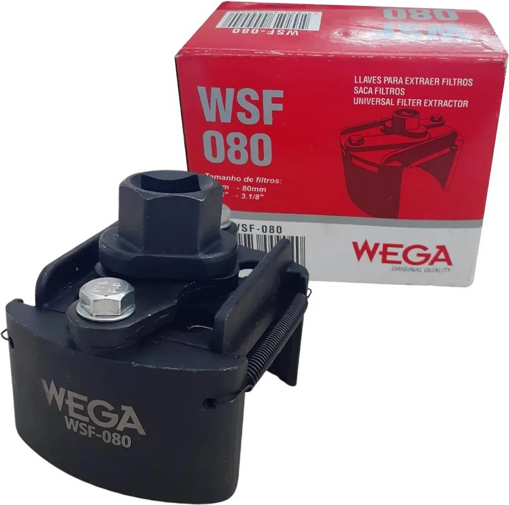 Sacador de Filtros 60mm a 80mm - Wega - WSF-080
