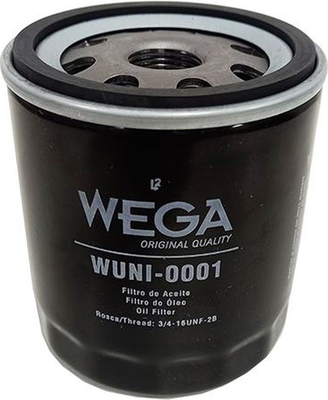 Filtro Blindado de Óleo Lubrificante - Wega - WUNI-0001